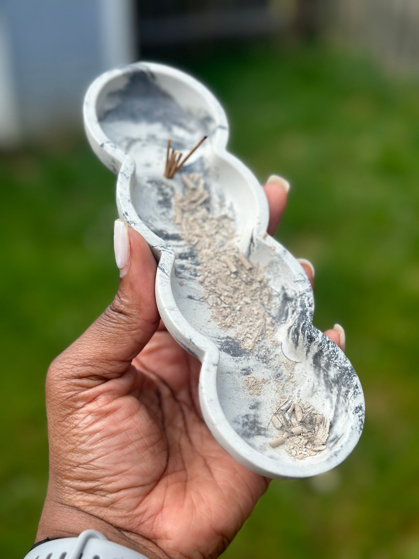 Swirl Incense Tray